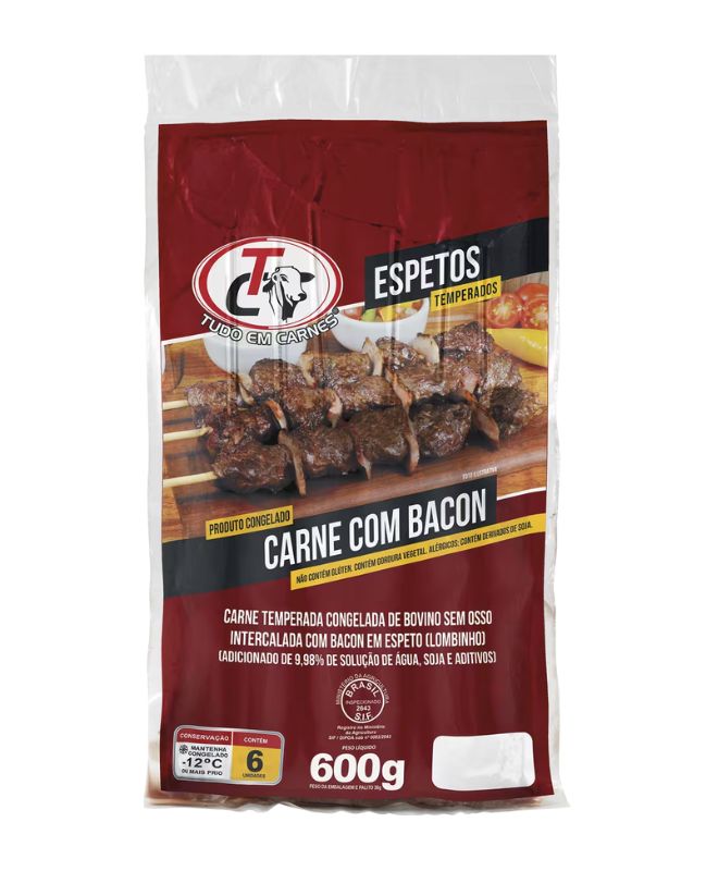 Bovino com Bacon 600g