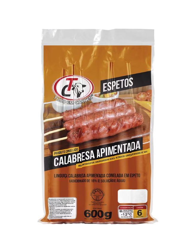 Linguiça Calabresa Apimentada 600g