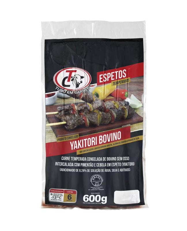 Yakitori Bovino 600g