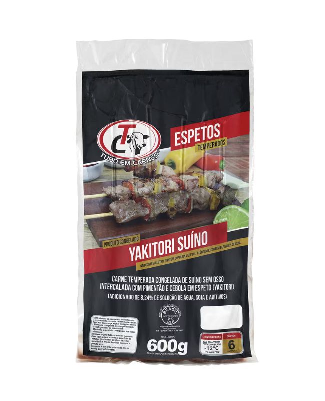Yakitori Suino 600g